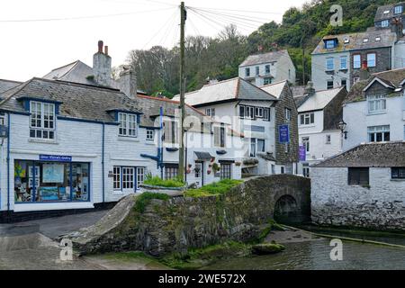 England, Cornwall County, Südküste, Polperro Stockfoto