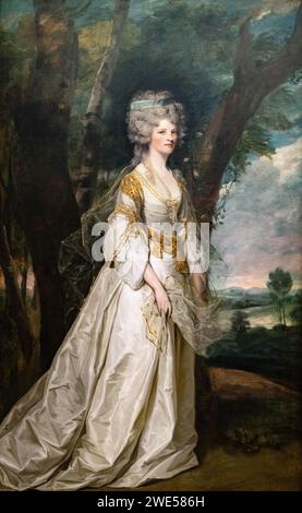 Sir Joshua Reynolds Gemälde; Lady Sunderlin (Lady Sunderland) 1786. Englischer Porträtmaler und Künstler aus dem 18. Jahrhundert. Stockfoto