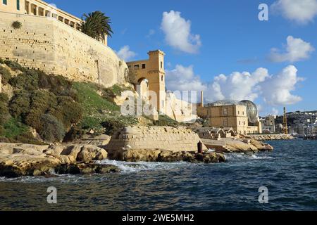 Esplora Interactive Science Centre, das 2016 im ehemaligen Royal Naval Hospital in Malta eröffnet wurde Stockfoto