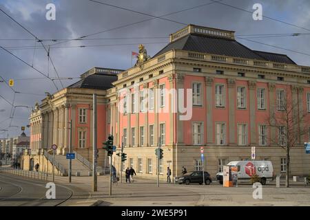 Neuer Landtag, Alter Markt, Potsdam, Brandenburg, Deutschland Stockfoto