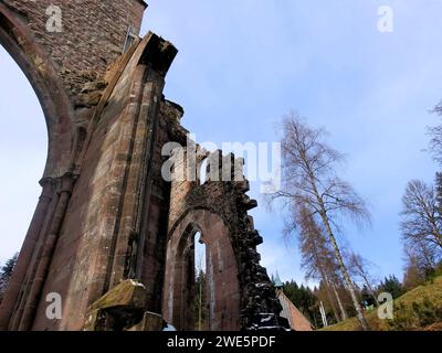 Das Allerheiligen-Kloster im Schwarzwald, Oppenau, Deutschland Stockfoto