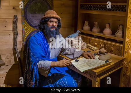 Die lebensgroße Nachbildung von Noah's Ark at the Ark Encounter ist eine historische Attraktion in der Nähe von Williamstown, Kentucky Stockfoto
