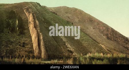 The Devil's Slide, Weber Canyon, Morgan County, Utah 1898. Stockfoto