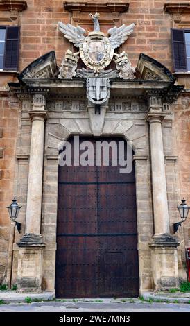 Der Palazzo reale in Palermo, Sizilien, Italien. Stockfoto