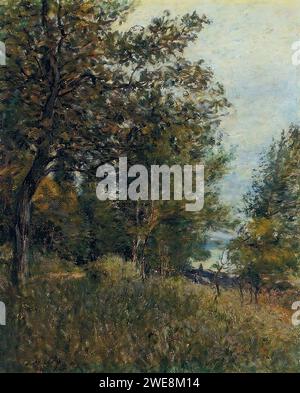 Alfred Sisley (1839–1899) - UN Coin du bois des Roches-Courtaut en juin Stockfoto
