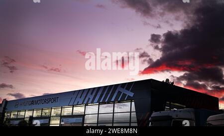 Gap, Fürstentum Monaco. Januar 2024. Während Der Fia-Rallye-Weltmeisterschaft Wrc Rallye Automobile Monte-Carlo 2024 24. Januar Gap France Credit: Independent Photo Agency/Alamy Live News Stockfoto