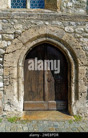 Sankt Magdalena Kapelle, Tür Stockfoto