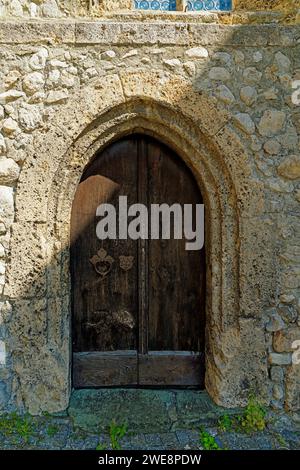 Sankt Magdalena Kapelle, Tür Stockfoto