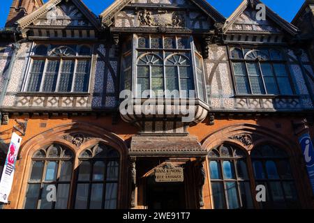 Königliches Museum und kostenlose Bibliothek, das Beaney House of Art & Knowledge, Canterbury, Kent, großbritannien Stockfoto