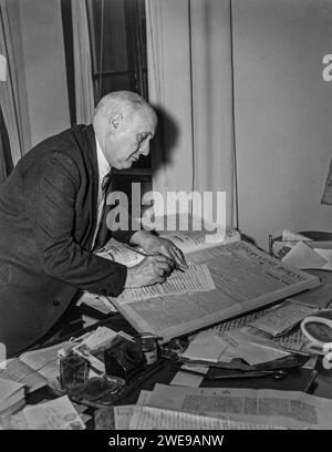 Conte Giuseppe Dalla Torre, Direttore de l'Osservatore Romano (1951) Stockfoto