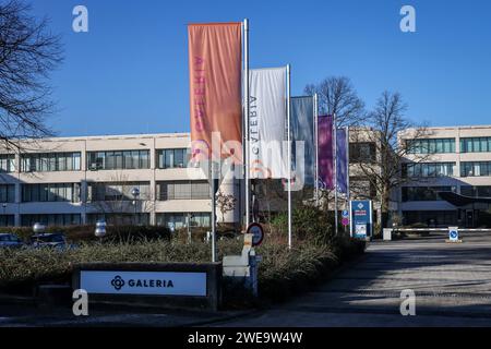 Essen, Nordrhein-Westfalen, Deutschland - Galeria Hauptsitz, Galeria Karstadt Kaufhof Hauptgebäude. Stockfoto