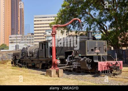 Ostafrikanische Eisenbahnen, Beyer Peacock Co. Lokomotive im Nairobi Railway Museum, Nairobi, Kenia, Afrika Stockfoto