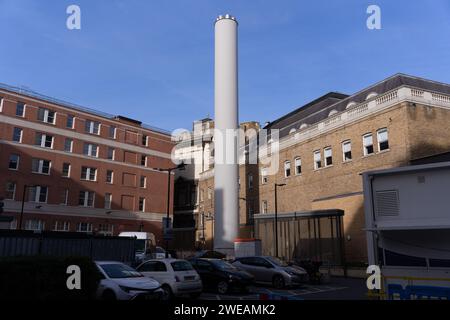 Das St. Bartholomew's Hospital, auch bekannt als Barts, ist ein Lehrkrankenhaus in der City of London Stockfoto