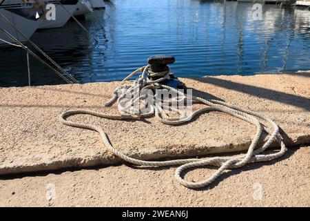 Anlegestellen für Boote Stockfoto