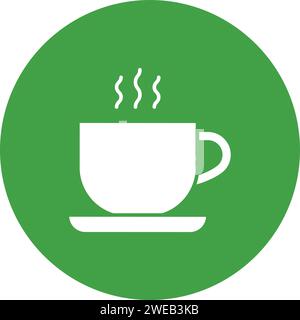 Vektorbild des Symbols „Heißgetränke“. Stock Vektor