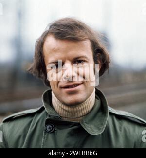 Tatort, Krimiserie, Deutschland seit 1970, Folge: 'Mordgedanken' vom 6. Juli 1975: Regie: Bruno Janloss, Darsteller: Knut Hinz Stockfoto