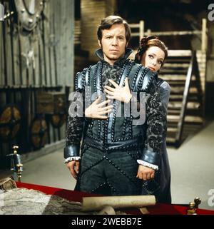 König Heinrich IV., Fernsehfilm nach dem Bühnenstück von William Shakespeare, Deutschland 1975, Regie: Werner schlecht, Darsteller: Michael Hinz, Herlinde Latzko Stockfoto