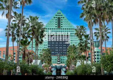 Walt Disney World Dolphin Resort Hotel. Stockfoto