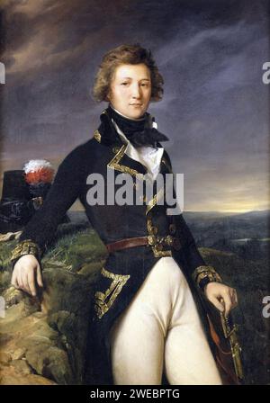 Ludwig Philippe II., Herzog von Orléans (1747–1793), französischer Prinz des Blutes, der die Französische Revolution unterstützte, Louis Philippe, Herzog von Chartres, 1792 von Léon Cogniet (1834) Stockfoto