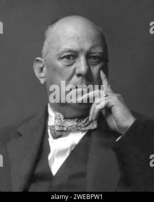 Aleister Crowley (1875–1947) englischer Okkultist, Philosoph Stockfoto