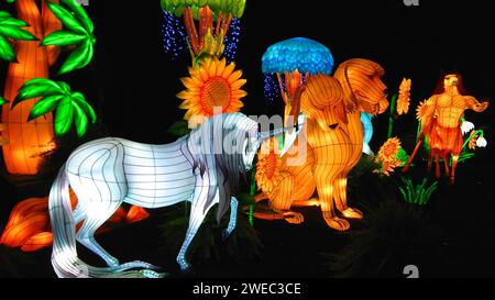 Laternen Festival in Toronto Stockfoto