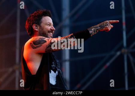 Italien 03 Juni 2023 Simple Plan Live beim Slam Dunk Italy Festival Bellaria-Igea Marina © Andrea Ripamonti / Alamy Stockfoto