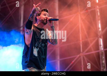 Italien 03 Juni 2023 Simple Plan Live beim Slam Dunk Italy Festival Bellaria-Igea Marina © Andrea Ripamonti / Alamy Stockfoto