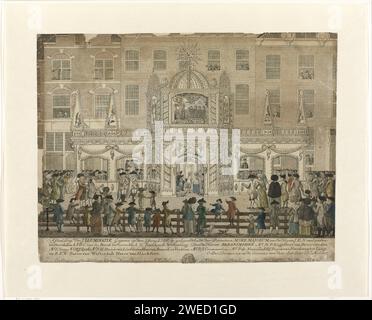 Mystische Heirat der Heiligen Katharina, Antonio Zaballi, nach Nicola Passeri, nach Correggio, 1781 links ist das Christuskind auf dem Schoß Mariens. Auf der rechten Seite kniet Sienas heilige Catharina, um einen Ring von Christus zu empfangen. Italienischer Text und Zuweisung am unteren Rand. Printmacher: NaplesAfter Zeichnung von: ItalyAfter Malerei von: ItalyItalien Papiergravur der mystischen Hochzeit von St. Katharina von Alexandrien mit dem Kleinkind Christus: Das Christkind legt einen Ring an ihren Finger Stockfoto