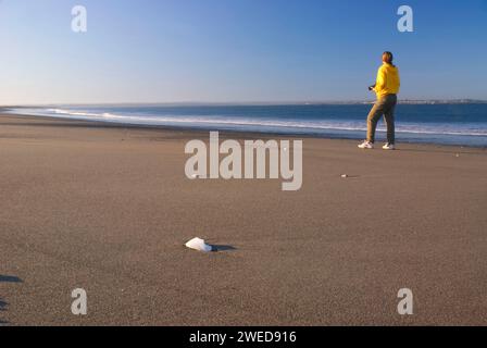 Strand, Damon Point State Park, Washington Stockfoto