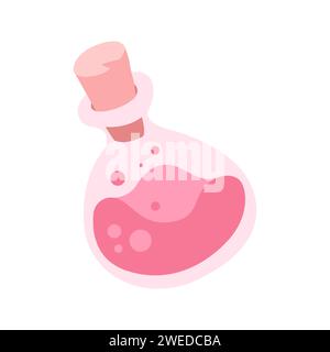 Zaubertrank-Vektor-Icon-Element-Illustration im Cartoon-Stil Stock Vektor