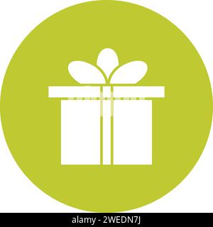 Vektorbild des Symbols für besondere Geschenke. Stock Vektor