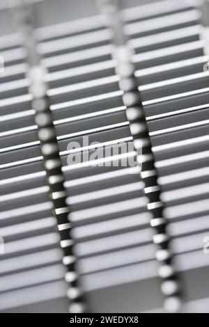 Nahaufnahme eines Kühlkörpers, mit dem die Temperatur eines integrierten Schaltkreises gesenkt wird. Stockfoto