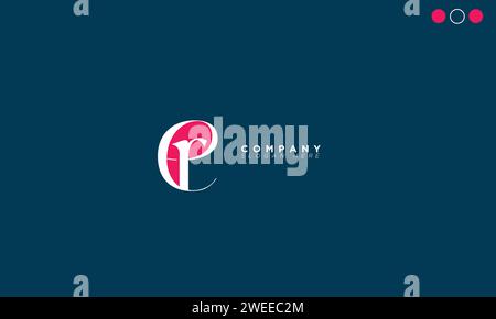 RE Alphabet Buchstaben Initialen Monogramm Logo Stock Vektor