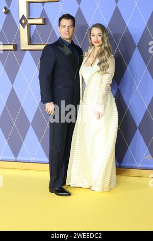 Henry Cavill und Natalie Viscuso, Argylle - Weltpremiere, Leicester
