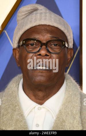 Samuel L. Jackson bei der Weltpremiere des Kinofilms Argylle im Odeon Leicester Square. London, 24.01.2024 *** Samuel L Jackson bei der Uraufführung des Films Argylle am Odeon Leicester Square London, 24 01 2024 Foto:XS.xVasx/xFuturexImagex argylle 4254 Stockfoto