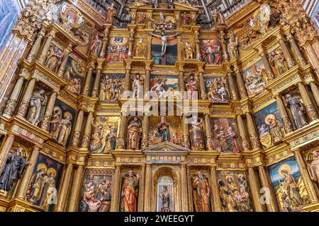 Innenräume des Real Monasterio de San Jerónimo in Granada (Spanien) Stockfoto