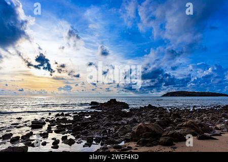 Rock Beach, Bo Phut, Ko Samui, Thailand Stockfoto