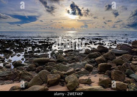 Rock Beach, Bo Phut, Ko Samui, Thailand Stockfoto
