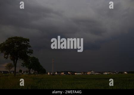 Wolken Stockfoto