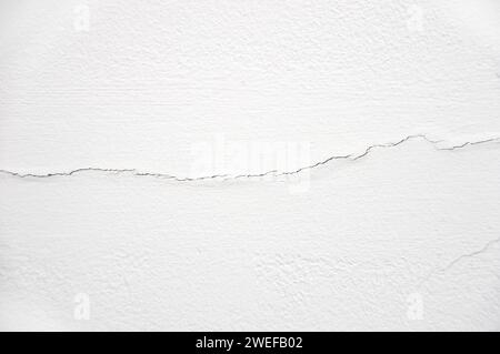 Alte gerissene Putzwandoberfläche für Hintergrund oder Textur Stockfoto