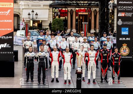 Gap, Frankreich. Januar 2024. Porträt während der Rallye Automobile Monte Carlo 2024, 1. Runde der WRC-Weltmeisterschaft 2024, vom 25. Bis 28. Januar 2024 in Monte Carlo, Monaco - Foto Nikos Katikis/DPPI Credit: DPPI Media/Alamy Live News Stockfoto