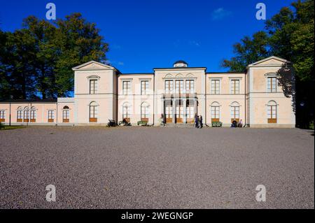 Rosendals slott, ein königlicher Palast, auf der Insel Djurgården, Stockholm, Schweden Stockfoto