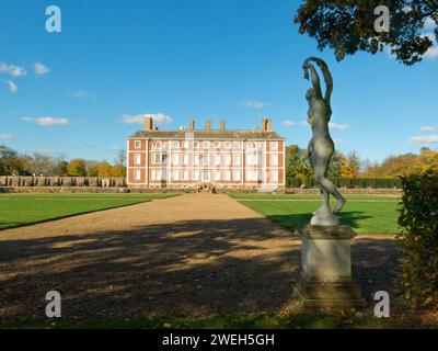 Ham House aus dem 17. Jahrhundert in Ham, Richmond on Thames, Surrey, England Stockfoto