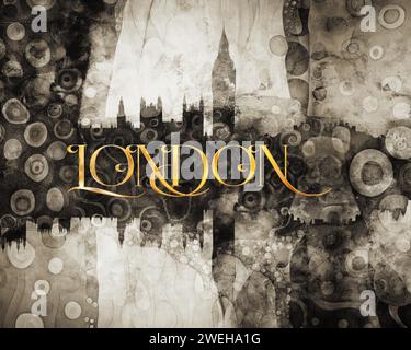 MODERNES DESIGN: London von Edmund Nagele FRPS Stockfoto