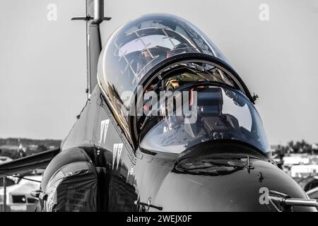 Qatar Air Force Hawk T2 Stockfoto