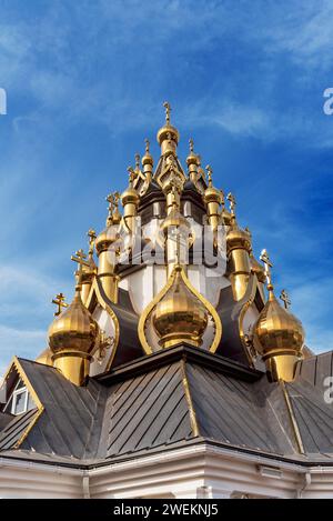 Kirche der Verklärung des Erlösers auf dem Territorium des Ust-Medveditsky-Erlöser-Verklärung-Klosters. Serafimowitsch. Oblast Wolgograd. Stockfoto