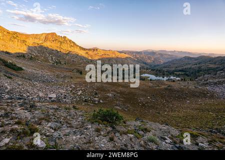 Glimmerbecken in der Mount Zirkel Wilderness, Colorado Stockfoto