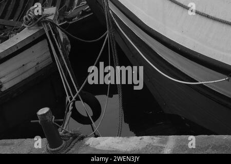 Boote im Hafen Stockfoto