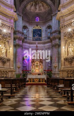 Iglesia del Sagrario-Catedral, Granada Stockfoto