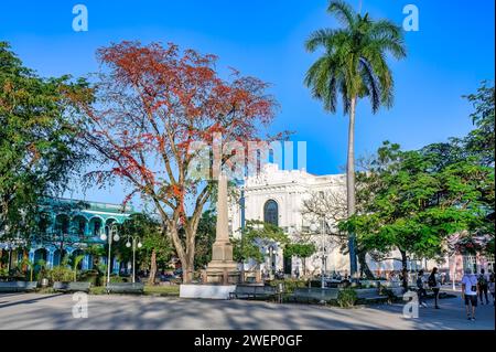Parque Leoncio Vidal in Santa Clara, Kuba Stockfoto